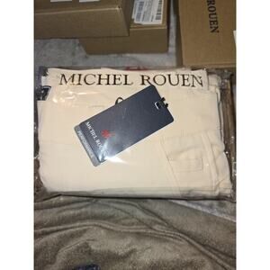 Men's Michel Rouen Proflex Golf Pants Light Khaki 32x30